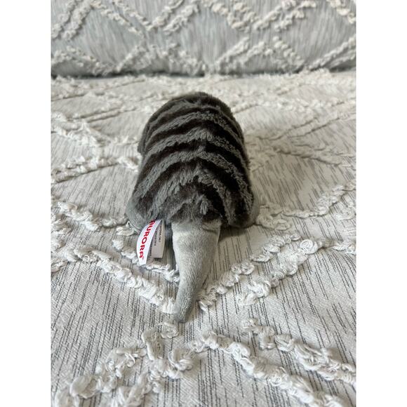 Aurora World Armadillo Plush Gray Stuffed Animal Toy - Picture 3 of 6